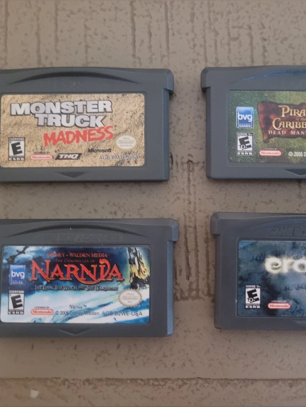 Nintendo Game Boy Advance Game Lot
